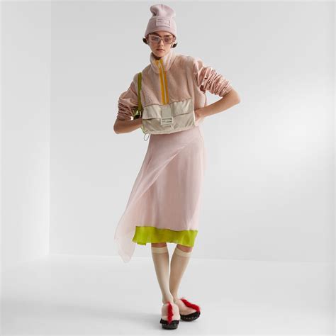 fendi vestito rose|fendi ready to wear.